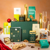 Bring festive joy with this Christmas hamper, overflowing with seasonal elegance and flavour.